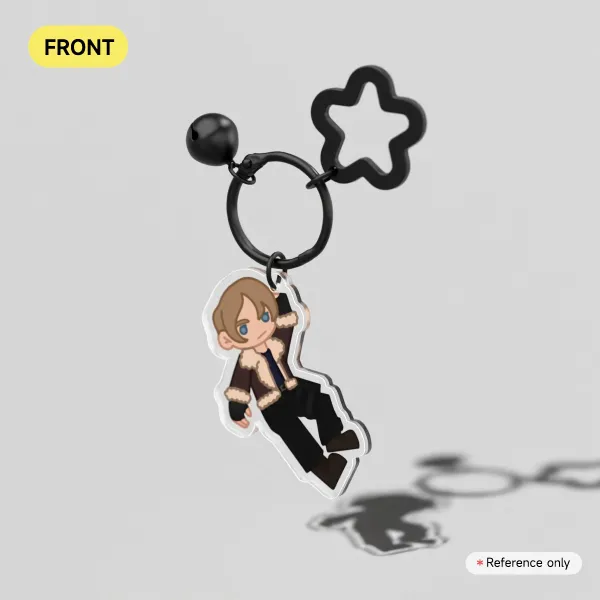 2.5 Inch Resident Evil - Leon Kennedy Acrylic Keychain
