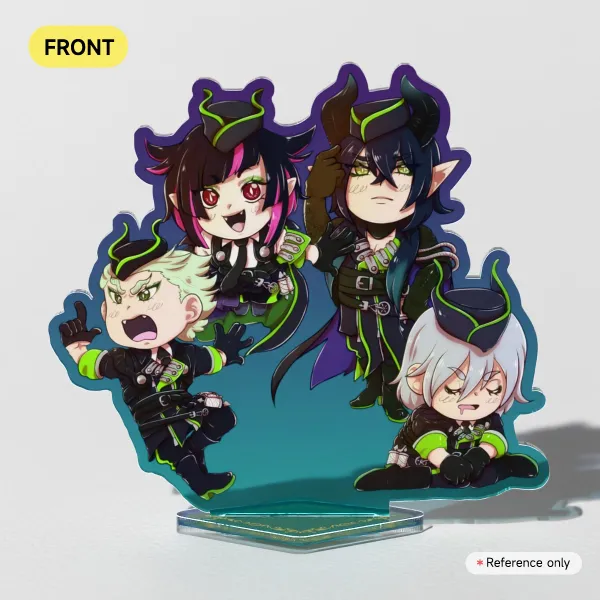 Diasomnia colored Acrylic Standee