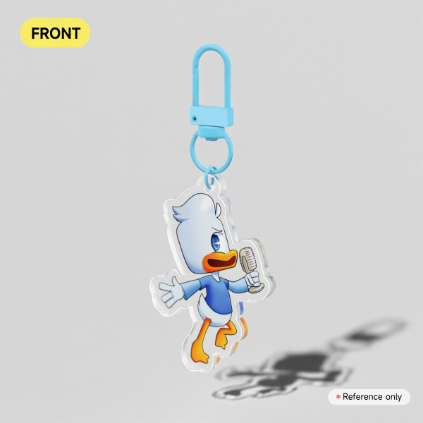 Dewey Duck (DT17) Keychain