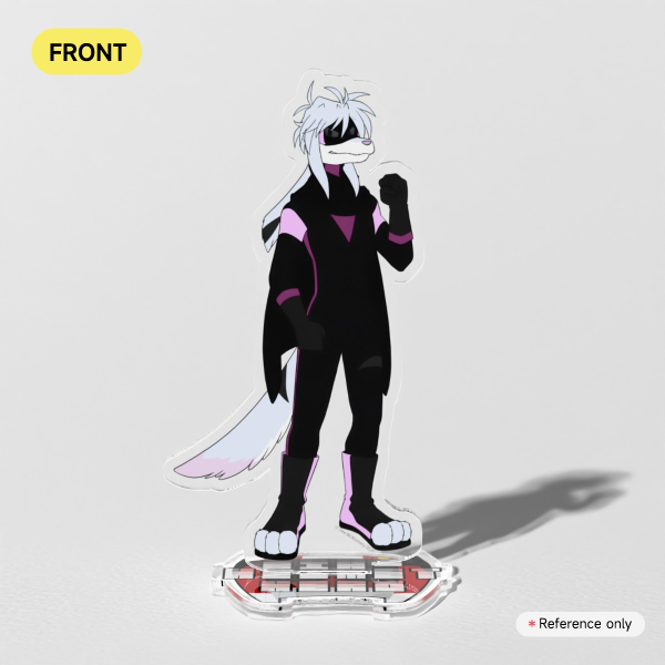 Bike Helmet Hero: Legends - ShadowRyou (c. 2006) - Clear Acrylic Standee