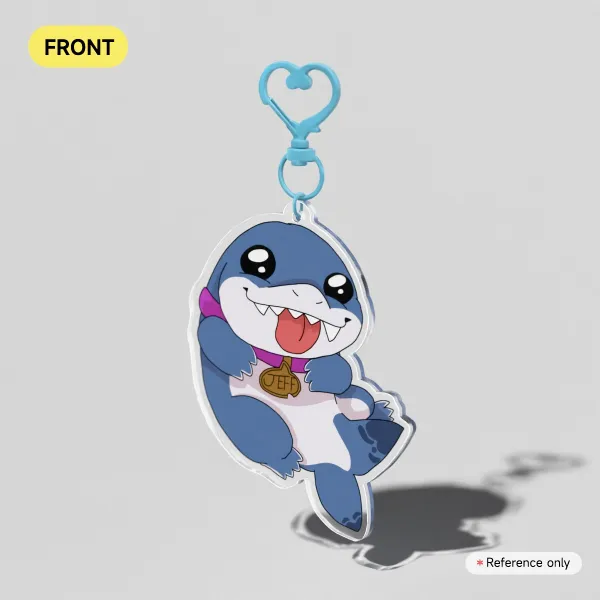 Jeff The Land Shark-Acrylic Keychains