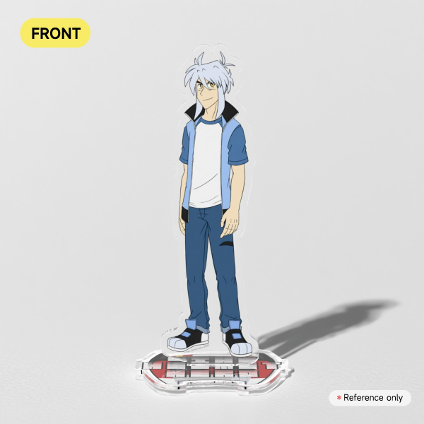 Bike Helmet Hero: Legends - Toby Ryder (c. 2006) - Clear Acrylic Standee