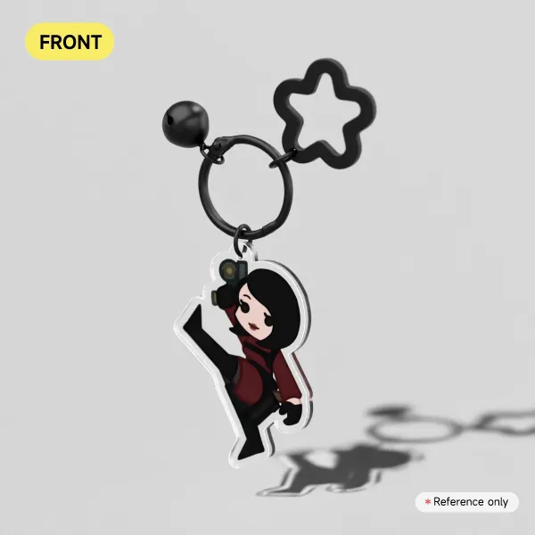 2.5 Inch Resident Evil - Ada Wong Acrylic Keychain