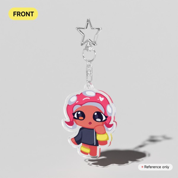 Agent 8 chibi keychain (Splatoon)