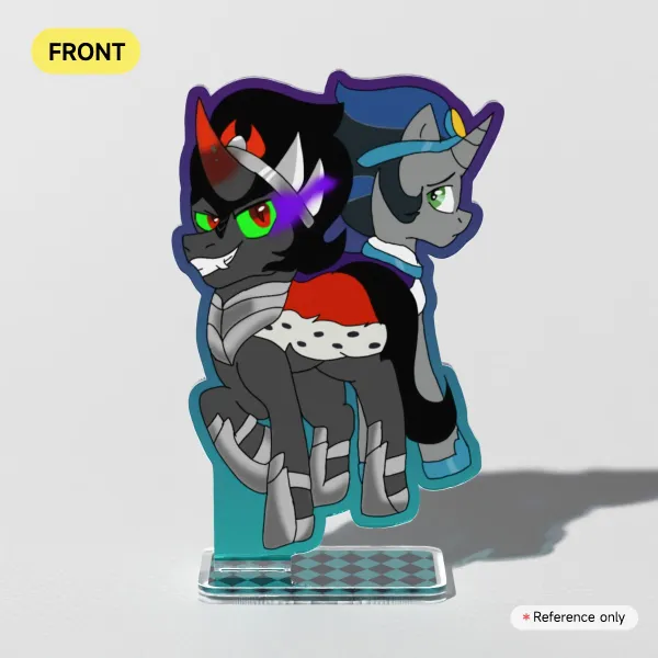 Crystal king standee