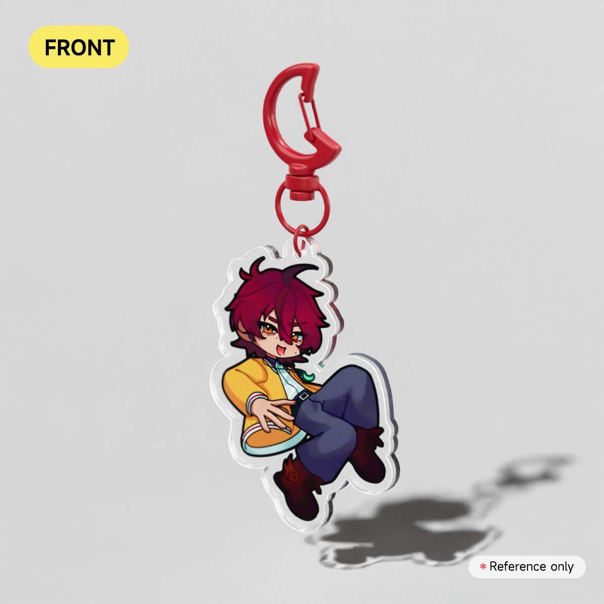 KESURU Daisuke Keychain Clear