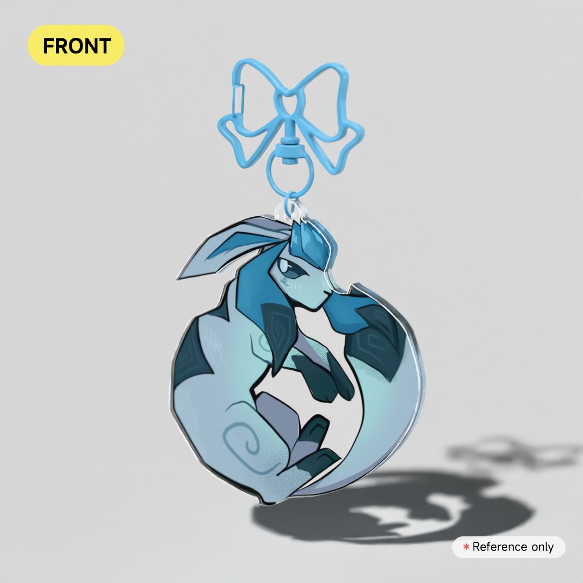 Glaceon Acrylic Keychain