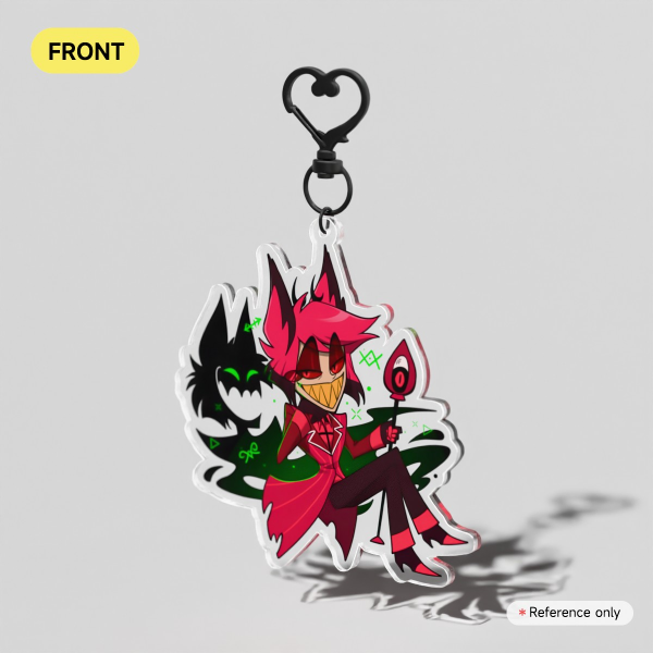 002 | Hazbin Hotel | Alastor Acrylic Keychain