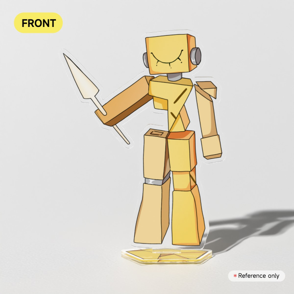 die of death harken Clear Acrylic Standees