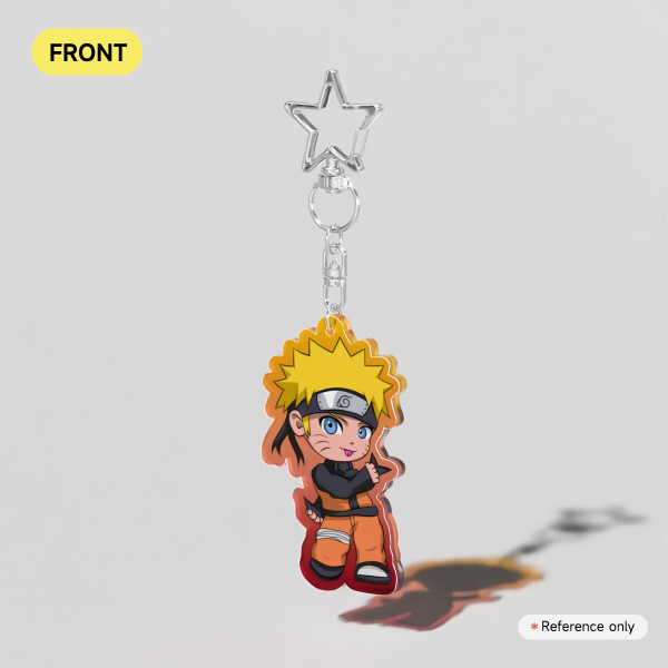 naruto keychain, you can pair with hinata!