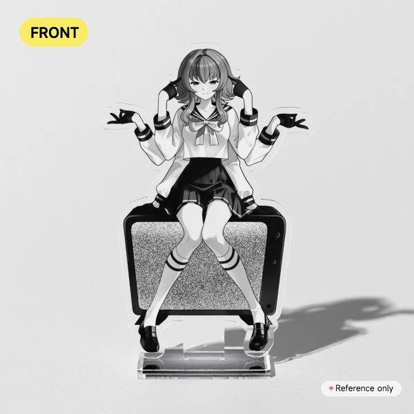 Gumi ECHO Clear Acrylic Standee (Monochrome / 12 cm)