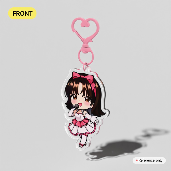 Chibi Mima Kirigoe Clear Acrylic Keychain
