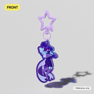 Kamaria Acrylic Keychain