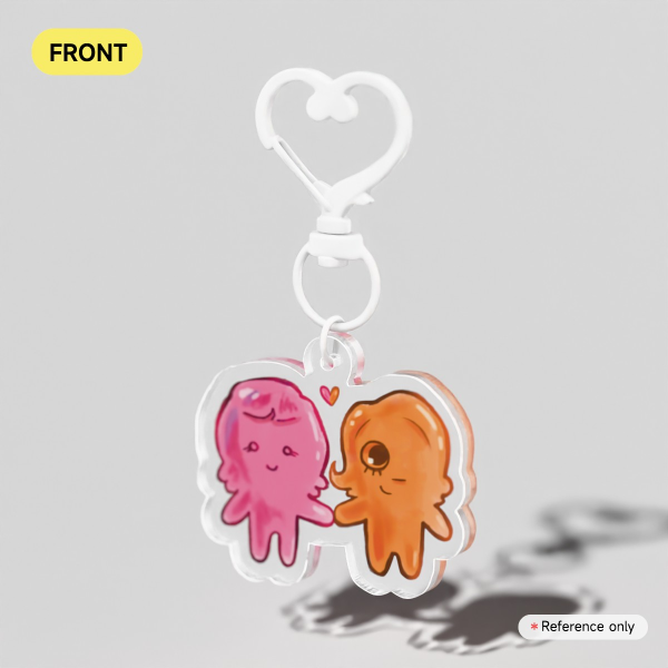 Gummies From Next Door Acrylic Keychain