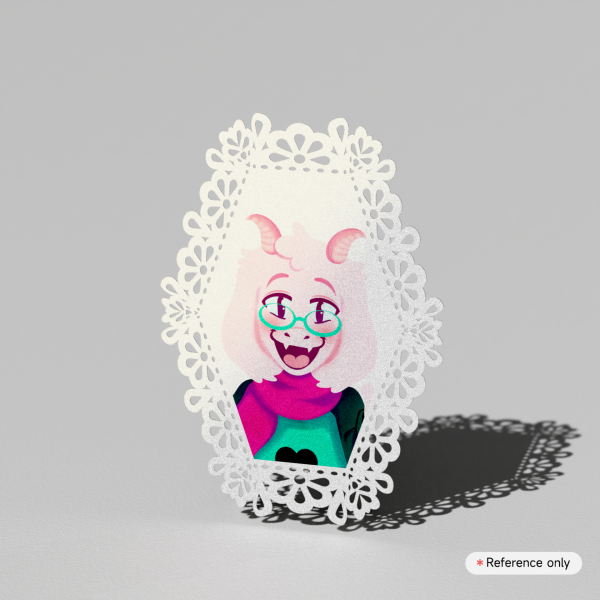 Ralsei Deltarune Lace Photocard