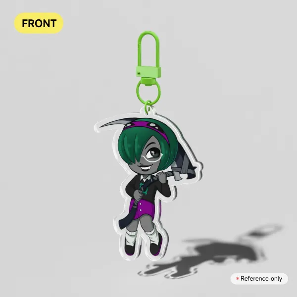 Del’fi (Clear Acrylic Keychain)