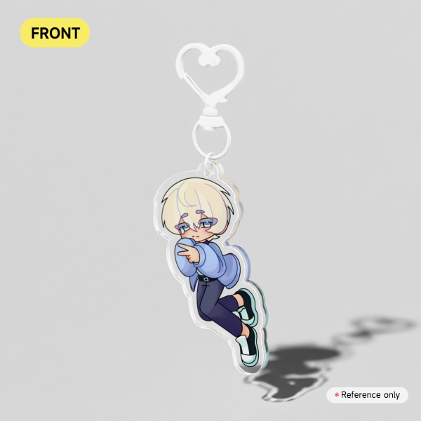 KESURU Hikaru Keychain Clear