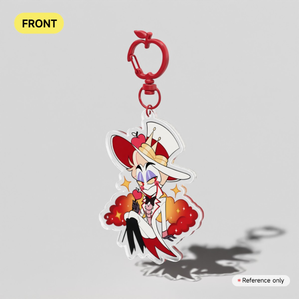 001 | Hazbin Hotel | Lucifer Morningstar Acrylic Keychain