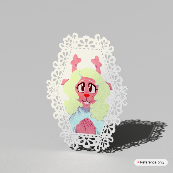 Noelle Deltarune Lace Photocard