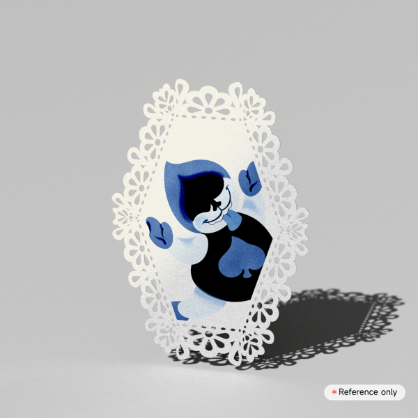 Lancer Deltarune Lace Photocard