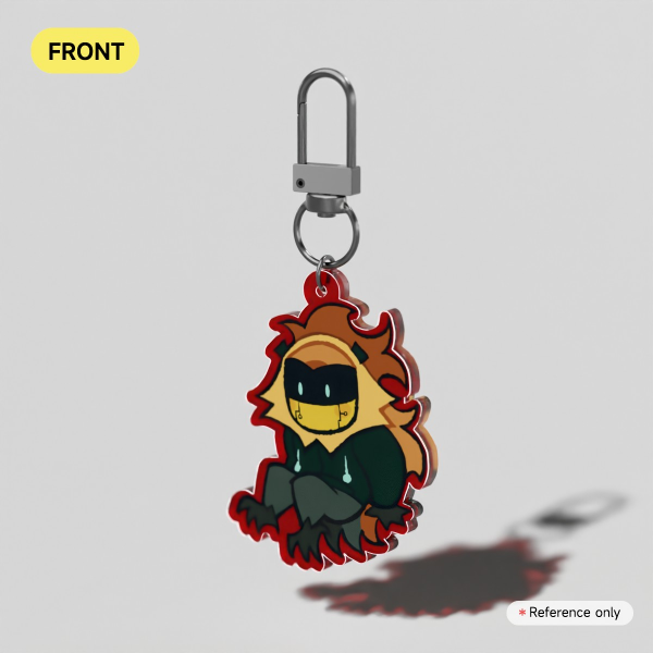 Crude Null Mini Keychain
