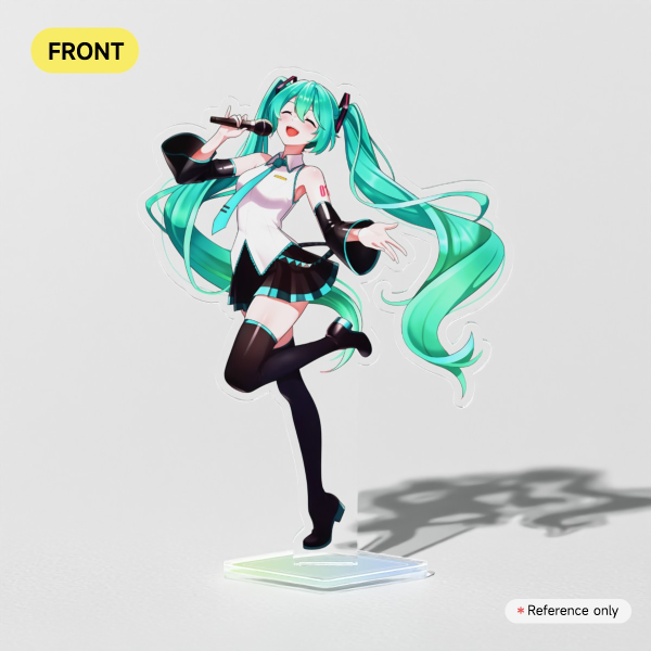 Performance Miku Clear Acrylic Standee (12 cm)