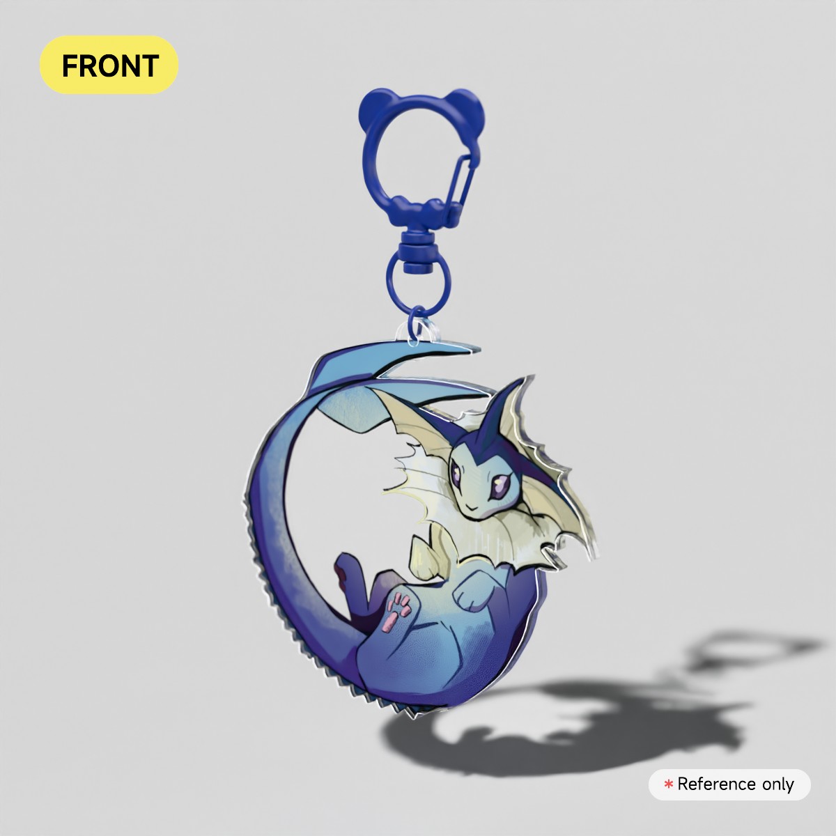Vaporeon Acrylic Keychains