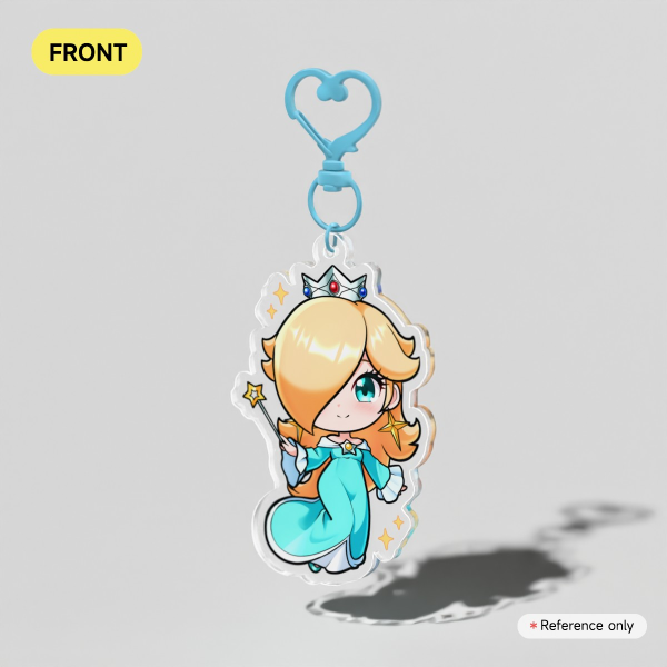 Chibi Rosalina! Clear Acrylic Keychain
