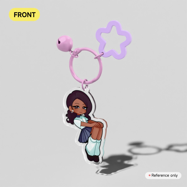 KESURU Aya Keychain Clear