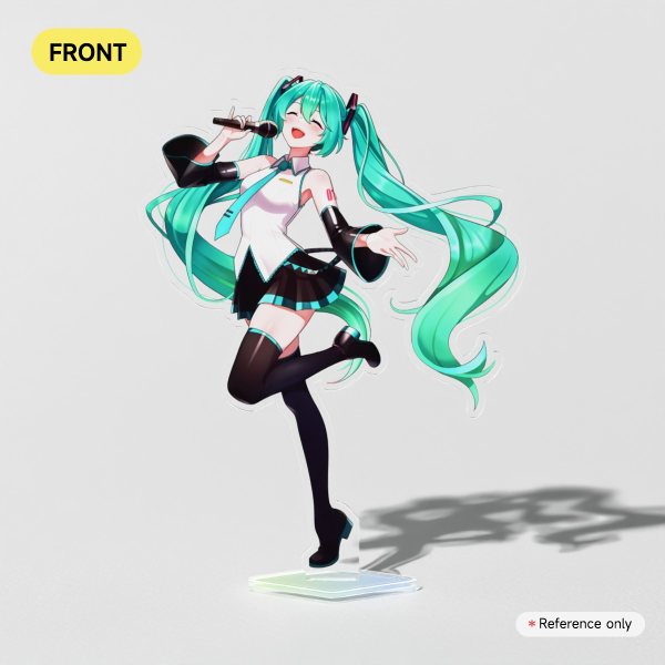 Performance Miku Clear Acrylic Standee (15 cm)