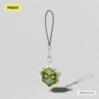 Lady bee's dnd token phone charm