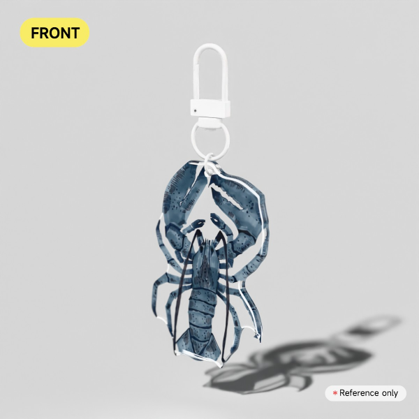 Loberotito: Mud Lobster keychain