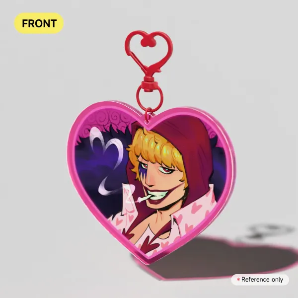 Rosi Heart Keychain
