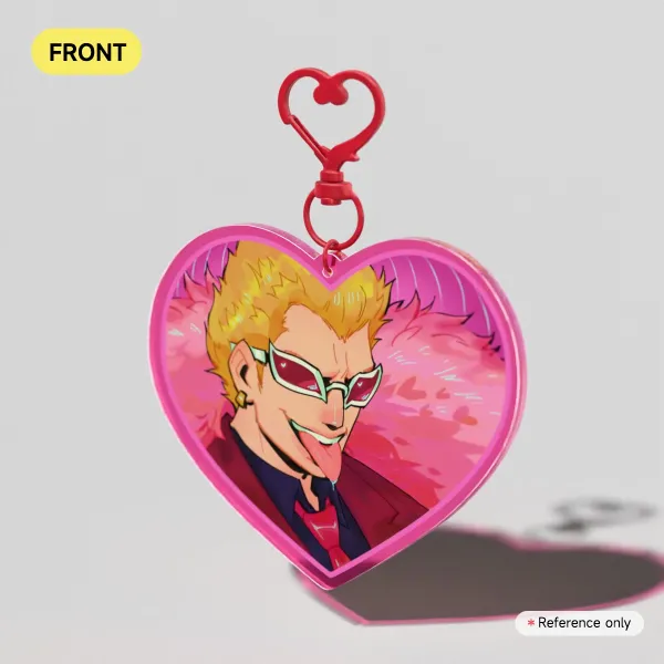 Doffy Heart Keychain
