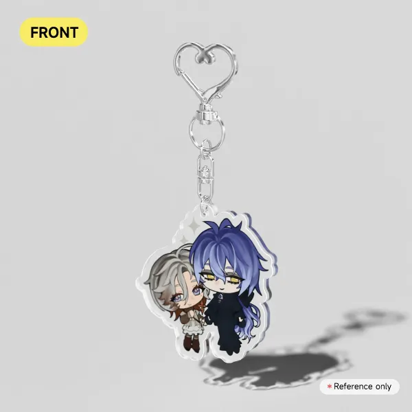 Clear Acrylic Keychain