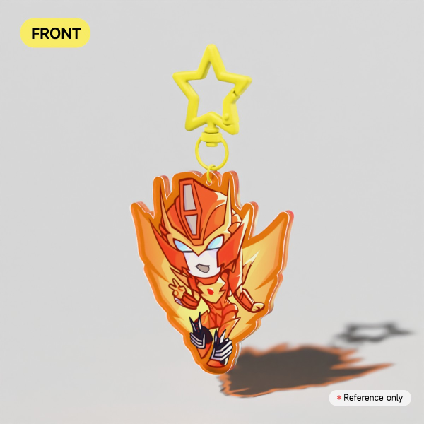 Rodimus Prime Acrylic Keychain