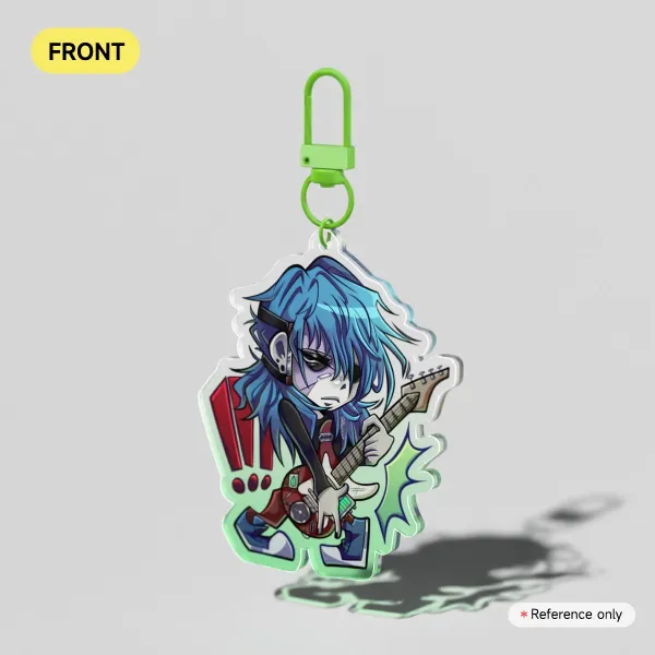 Sally face keychain!!