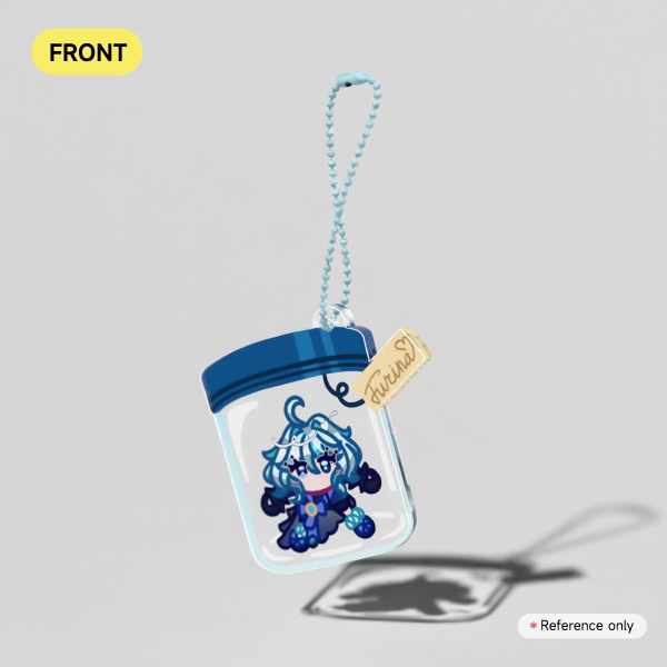 Furina GENSHIN IMPACT Jar Acrylic Keychain