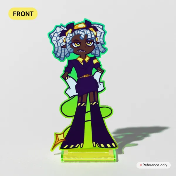 Human J acrylic standee