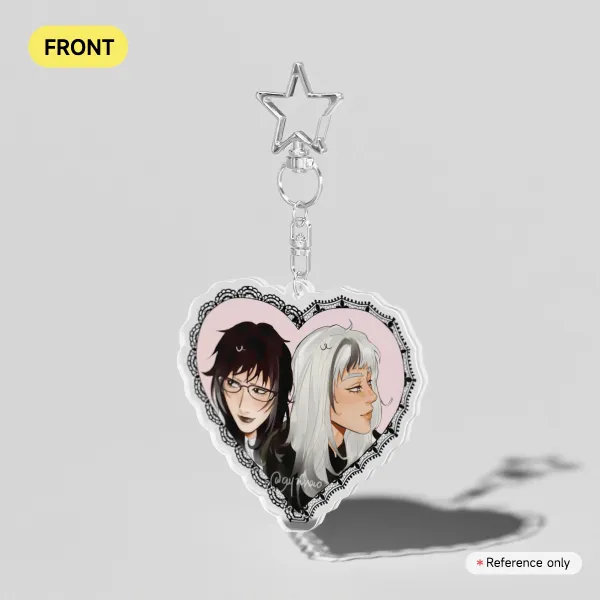 Clear Acrylic Keychain Fem Shinsoukoku