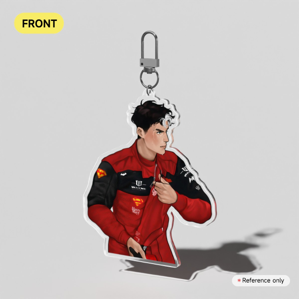 F1 au Jason Todd Clear Acrylic Keychain
