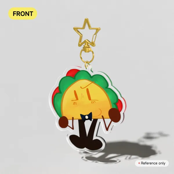Taco Inanimate Insanity Keychain