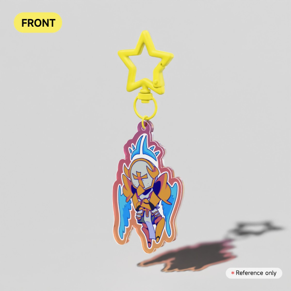Gabriel Ultrakill keychain