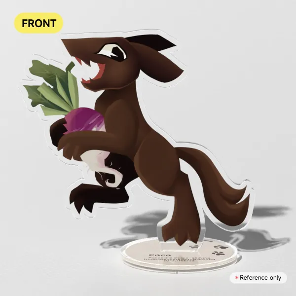 Puca with Turnip Acrylic Standee