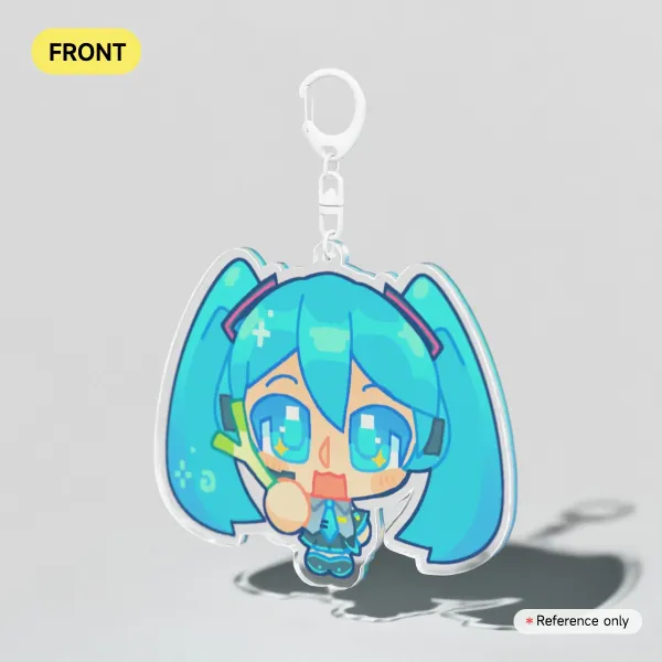 Hatsune Miku bebe keychain