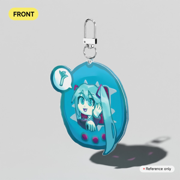 Hatsune Miku Tamagotchi Keychain