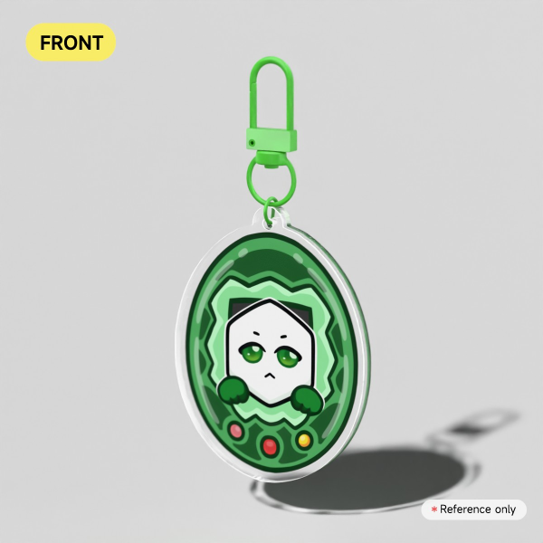 Battat tamagotchi keychain