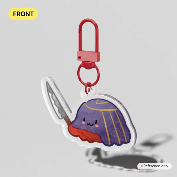 Magni Dezmond Magmite Fanmade Clear Acrylic Keychain