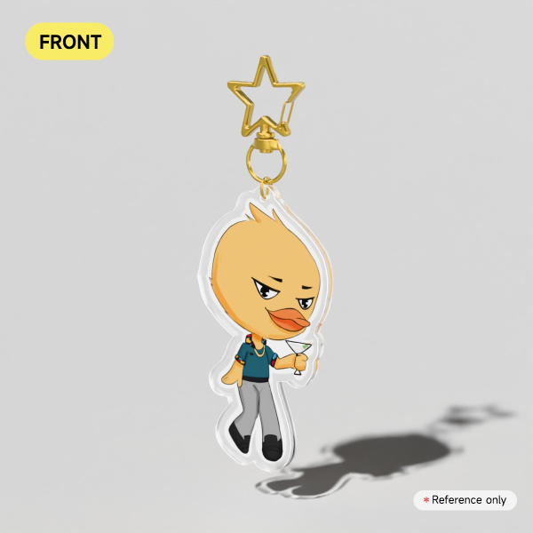 Cluster Duck Acrylic Keychain