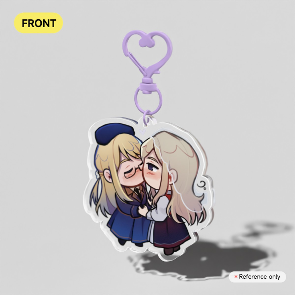 Sweden Norway Nyotalia - Hetalia -  Clear Acrylic Keychains - Hetalia world stars